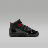 Nike Jordan 6 Rings Little дитячі Кросівки колір чорний