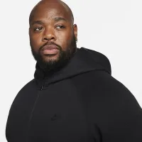 Nike Sportswear Tech Fleece Windrunner чоловічі Full-Zip Толстовка з капюшоном колір чорний