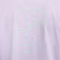 Nike Sabrina жіноча Boxy баскетбольні Tee Purple