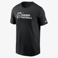 Las Vegas Raiders Team Outline Essential футболка мужские Nike NFL футболка цвет черный