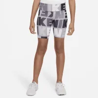 Nike Dri-FIT One Big детские (Girls') велосипедки цвет серый