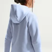 Nike Sportswear Tech Fleece Girls' Full-Zip Толстовка з капюшоном колір сірий