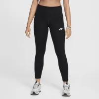 Nike Sportswear Classic Girls' С высокой Талией лосины цвет черный
