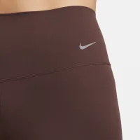 Nike Zenvy жіноча Gentle-Support З високою талією Cropped лосіни колір коричневий