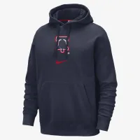 Philadelphia 76ers Club Fleece City Edition чоловічі Nike NBA Pullover Толстовка з капюшоном блакитний