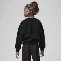 Nike Jordan Icon Play оверсайз Crew Little Kids Top цвет черный