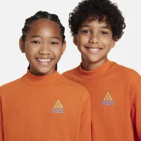 Nike ACG Big детские Loose Waffle Long-Sleeve Top Orange