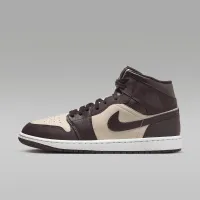 Nike Air Jordan 1 Mid SE мужские Кроссовки цвет коричневый