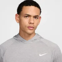 Nike Swim Hydroguard чоловічі Long-Sleeve Hooded Top колір сірий