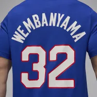 Victor Wembanyama France мужские Nike баскетбольные футболка синий
