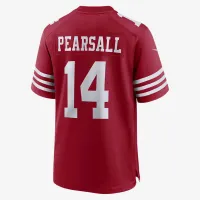 Ricky Pearsall San Francisco 49ers чоловічі Nike NFL Game Football Jersey колір червоний