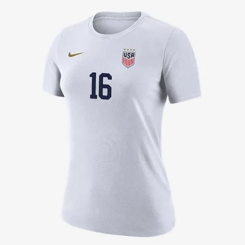 Rose Lavelle USWNT женская Nike Soccer футболка цвет белый