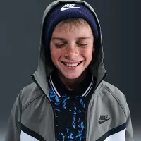 Nike Tech Big детские (для мальчиков) Woven Куртка цвет белый