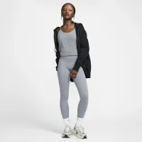 Nike One женская С высокой Талией 7/8 лосины с карманамицвет серый
