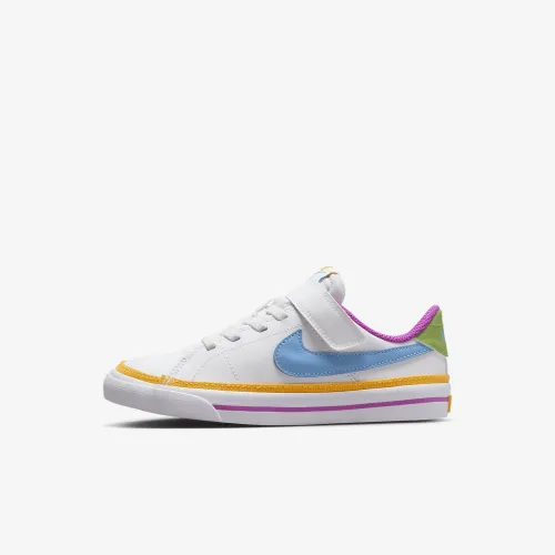 Nike Court Legacy Little дитячі Кросівки колір білий