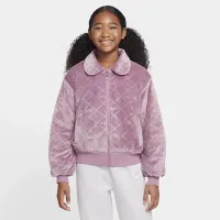 Nike Sportswear Big дитячі (Girls') Куртка колір фіолетовий