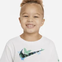 Nike Meta-Morph Toddler Graphic футболка цвет белый