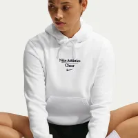 Nike женская Cheer Pullover Толстовка с капюшоном цвет белый