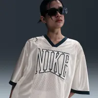 Nike Sportswear Street жіноча оверсайз Short-Sleeve Graphic Jersey колір білий