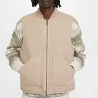 Nike Life чоловічі Padded Work Vest колір коричневий