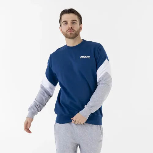 Кофта/футболка Prosto Klasyk Crewneck Ekler KL231MSWE1024 - разноцветная