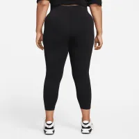 Nike Sportswear Essential жіноча 7/8 Mid-Rise лосіни (великі розміри) колір чорний