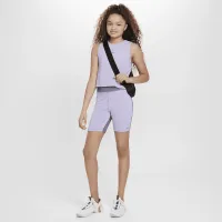 Nike One Girls' Dri-FIT велосипедки цвет фиолетовый