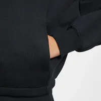 Nike Sportswear Tech Fleece Girls' оверсайз Толстовка з капюшоном колір чорний