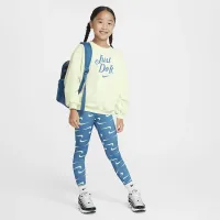 Nike New Impressions Little детские Crew and лосины набор синий