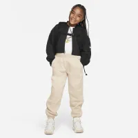 Nike Sportswear Club Fleece Big дитячі Loose Pants колір коричневий