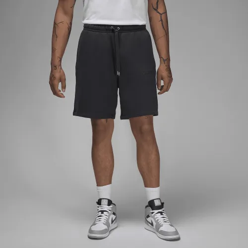Nike Air Jordan Wordmark чоловічі Fleece шорти колір чорний