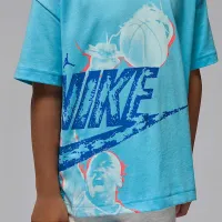 Nike Jordan Little дитячі Reissue футболка блакитний