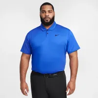 Nike Dri-FIT Tour чоловічі Solid для гольфу Polo блакитний