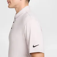 Nike Tour чоловічі Dri-FIT Heatheколір червоний для гольфу Polo колір фіолетовий