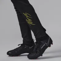Nike Paris Saint-Germain Strike Big дитячі Jordan Dri-FIT Knit Soccer Pants колір чорний