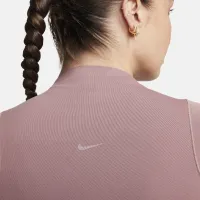Nike Zenvy женская Dri-FIT Long-Sleeve Top цвет фиолетовый