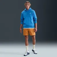 Nike Club чоловічі Pullover Fleece Толстовка з капюшоном блакитний