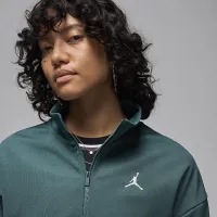 Nike Jordan женская Knit Куртка цвет зеленый