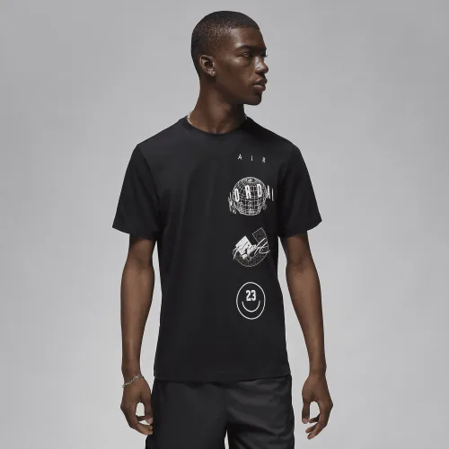 Nike Jordan Brand чоловічі футболка колір чорний