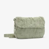 Nike Sportswear Futura 365 Faux Fur Crossbody сумка (1L) цвет зеленый