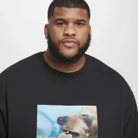 Nike SB Skate Fleece Crew цвет черный