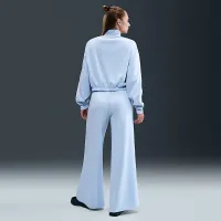 Nike Sportswear женская Mid-Rise Wide-Leg спортивные штаны синий