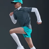 Nike Multi Big дитячі (для хлопчиків) Dri-FIT Split шорти колір зелений