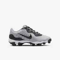 Nike Alpha Huarache 4 Keystone Little/Big дитячі бейсбольні бутси колір сірий