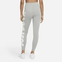Nike Sportswear Essential женская С высокой Талией Graphic лосины цвет серый