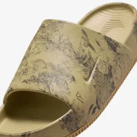 Nike Calm Printed чоловічі Slides колір коричневий