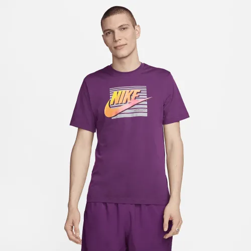 Nike Sportswear чоловічі футболка колір фіолетовий