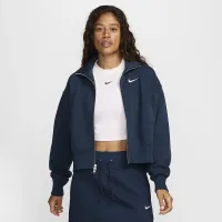 Nike Sportswear Phoenix Fleece жіноча оверсайз Track Куртка блакитний