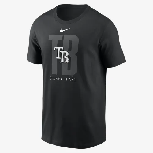 Tampa Bay Rays Fashion Local чоловічі Nike MLB футболка колір чорний
