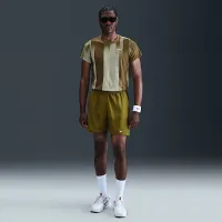 NikeCourt Victory мужские Dri-FIT Tennis Top цвет коричневый